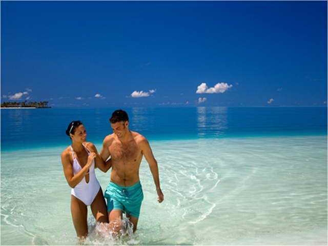 Пляжный отдыха на Мальдивах
