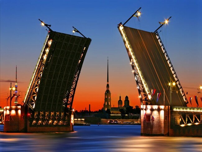 Разводные мосты Санкт-Петербурга